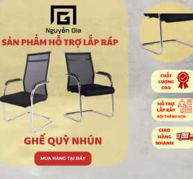 Ghế chân quỳ nhún lưng thấp