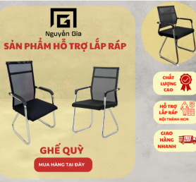 Ghế quỳ lưng cao chân chéo