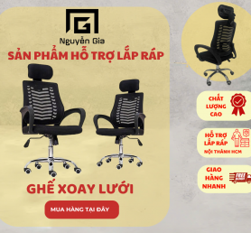 Ghế xoay cổ dày 4019