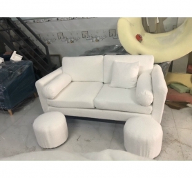 Sofa băng 1.6m vải lông cừu cực mịn