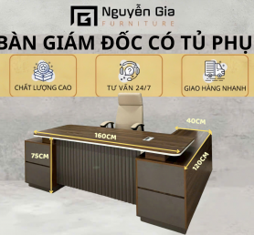 Bàn giám đốc góc L