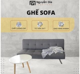 sofa bed vải 1.7m