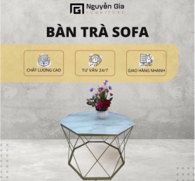 Bàn sofa kiểu dáng sang trọng